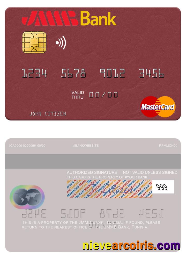 Tunisia JMMB Bank mastercard